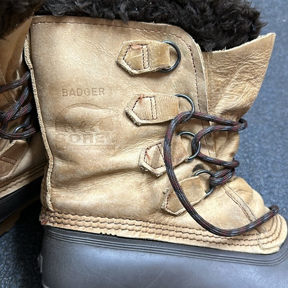 Men’s Sorel Badger Boots Size 8 - Picture 9 of 9